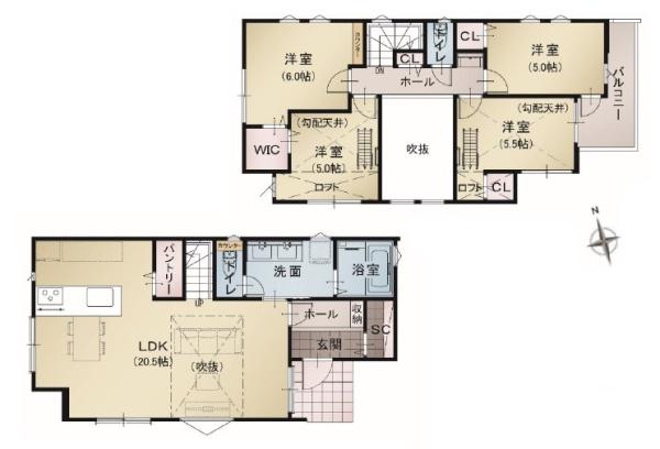 横浜市泉区岡津町の新築一戸建