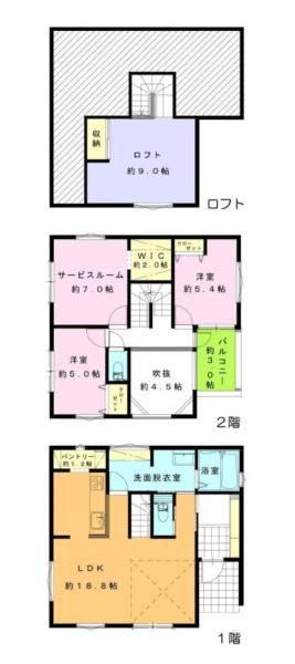 海老名市杉久保南３丁目の新築一戸建