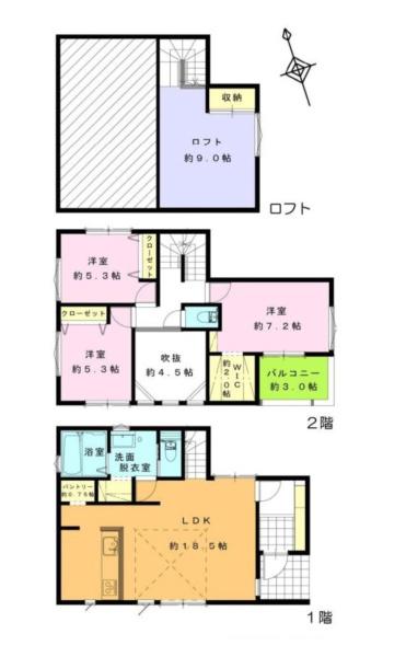 海老名市杉久保南３丁目の新築一戸建