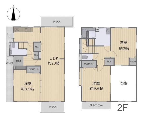 川崎市麻生区高石６丁目の中古一戸建