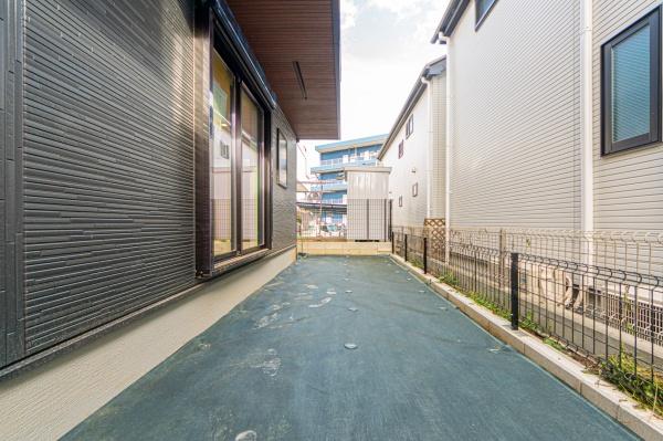 横浜市港北区大曽根3丁目の新築一戸建(庭)