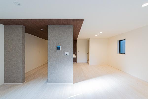 横浜市港北区大曽根3丁目の新築一戸建(リビング)