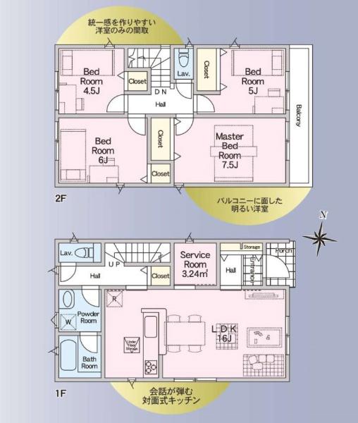 平塚市東真土１丁目の新築一戸建