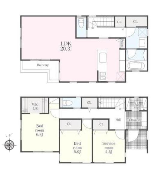 座間市入谷東４丁目の新築一戸建