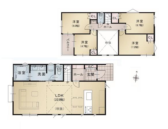 横浜市都筑区荏田南３丁目の新築一戸建