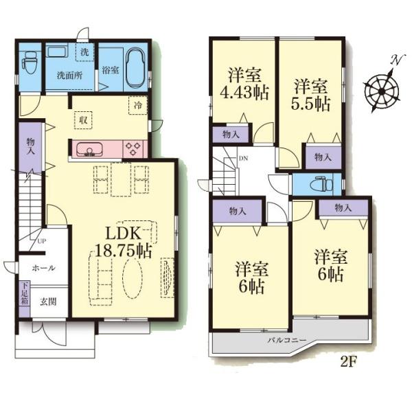 綾瀬市深谷中１丁目の新築一戸建