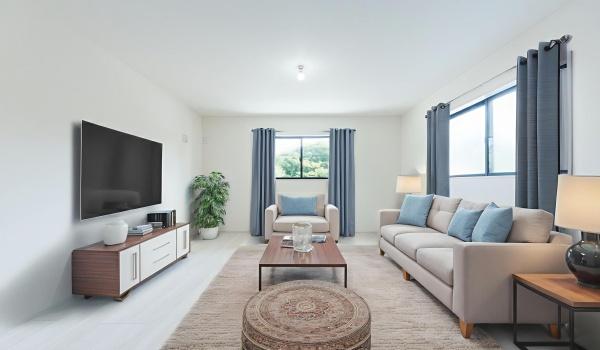 逗子市沼間5丁目の新築一戸建(リビング)