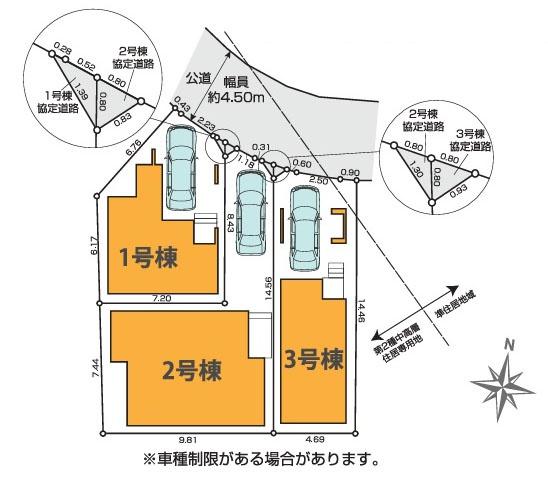 川崎市高津区梶ケ谷３丁目の新築一戸建