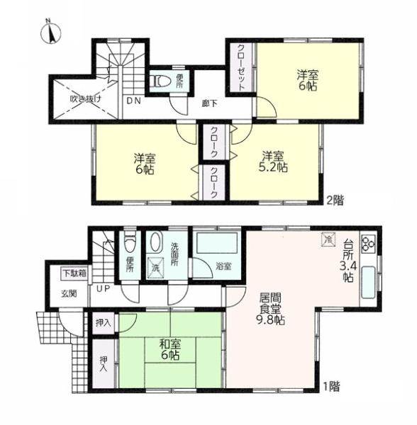 横浜市港北区岸根町の中古一戸建