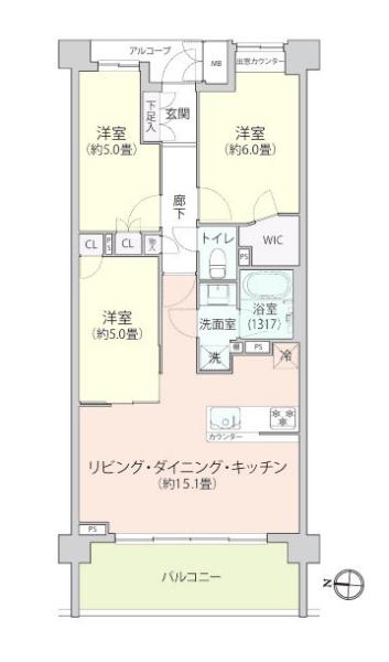 レアシス港北　ブライトプレイス