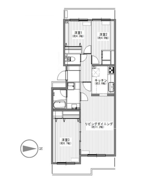 藤和ライブタウン中山２号棟
