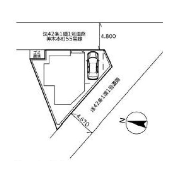 川崎市宮前区神木本町５丁目の中古一戸建て