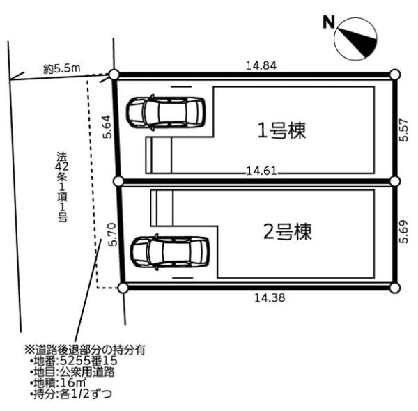座間市小松原２丁目の新築一戸建