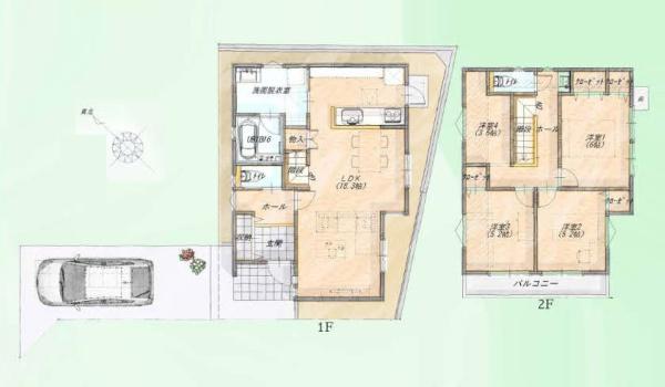 町田市木曽東１丁目の新築一戸建