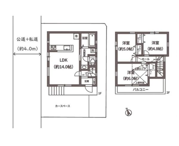 藤沢市片瀬２丁目の新築一戸建