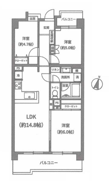 茅ケ崎グランドハイツ　Ｂ棟