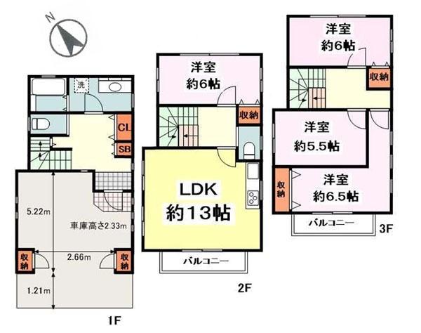 横浜市南区清水ケ丘の中古一戸建