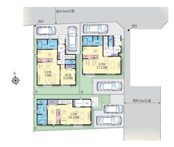 横浜市港北区下田町３丁目の新築一戸建
