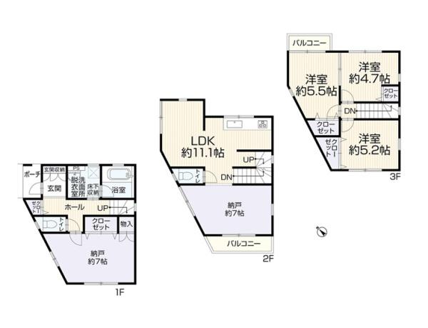 川崎市宮前区神木本町３丁目の中古一戸建