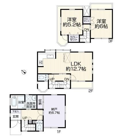 横浜市鶴見区上末吉１丁目の中古一戸建