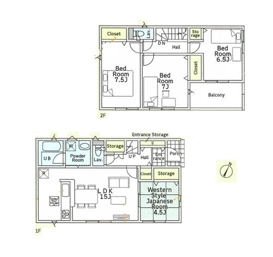 綾瀬市落合北４丁目の新築一戸建