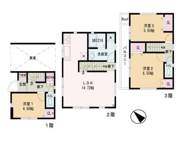 横須賀市不入斗町４丁目の新築一戸建