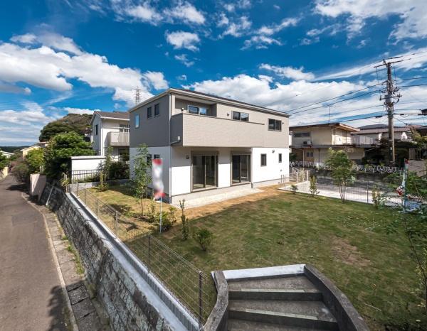 鎌倉市今泉台5丁目の新築一戸建(庭)