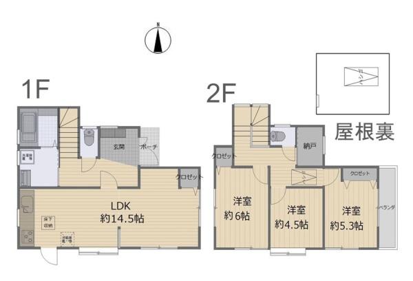 横浜市保土ケ谷区仏向西の中古一戸建