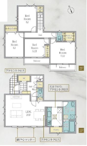 横浜市旭区東希望が丘の新築一戸建
