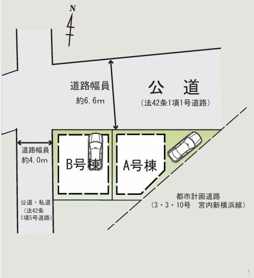 川崎市中原区宮内１丁目の新築一戸建
