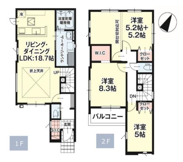 相模原市南区新磯野３丁目の新築一戸建