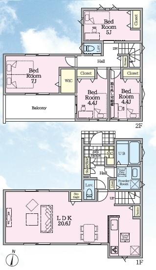 横須賀市粟田1丁目の新築一戸建