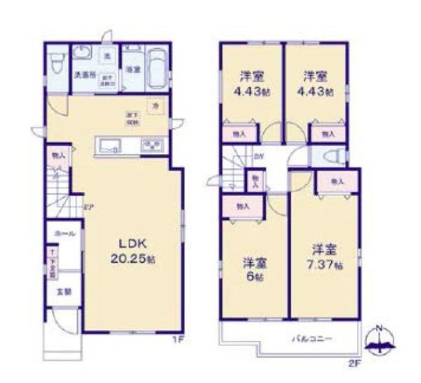 川崎市麻生区百合丘３丁目の新築一戸建