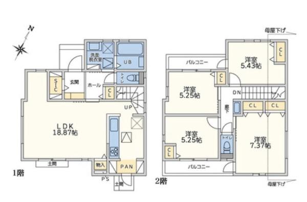 横浜市緑区長津田２丁目の新築一戸建