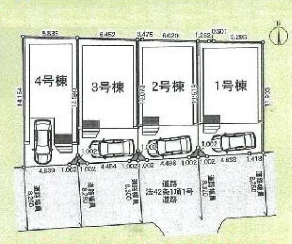 綾瀬市上土棚北４丁目の新築一戸建