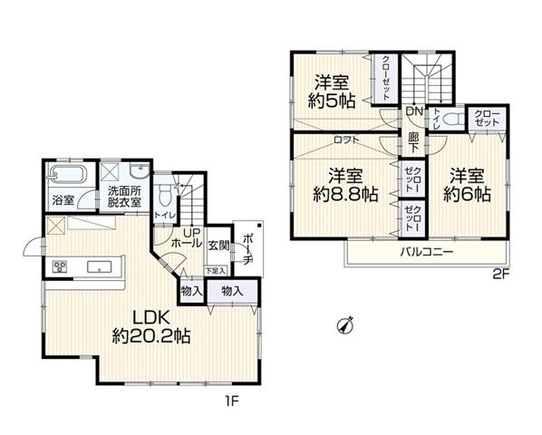 横浜市中区本牧間門の中古一戸建