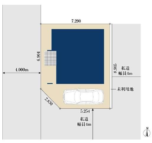 大和市中央５丁目の土地