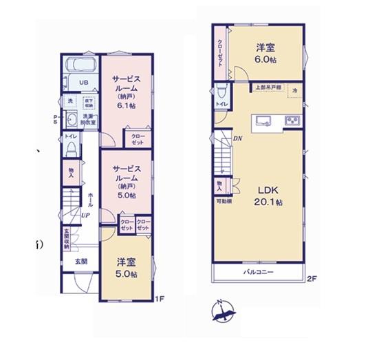 横浜市港北区下田町３丁目の新築一戸建