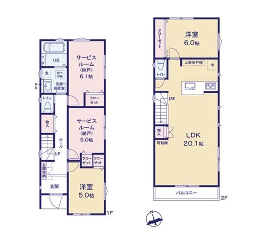 横浜市港北区下田町３丁目の新築一戸建