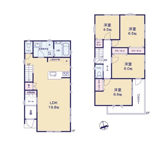 横浜市港北区下田町３丁目の新築一戸建