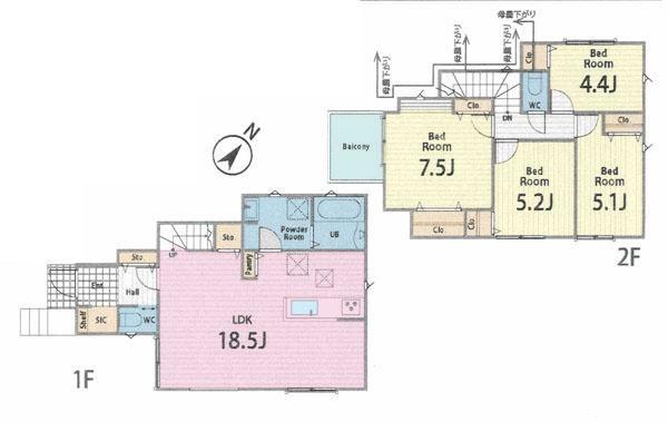 横浜市旭区上白根町の新築一戸建