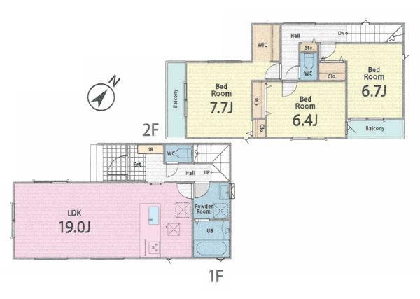 横浜市旭区上白根町の新築一戸建