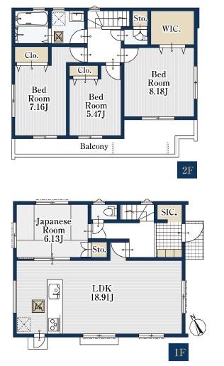 横浜市旭区東希望が丘の新築一戸建