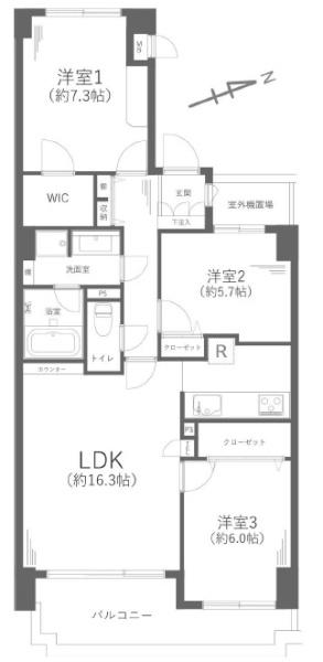 コスモ東戸塚グランパルクＡ棟