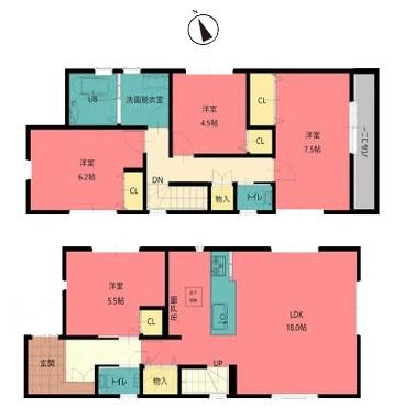 大和市下鶴間の新築一戸建
