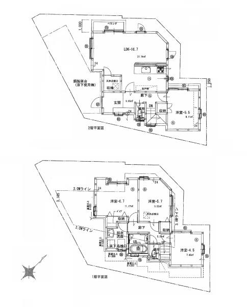 横浜市港北区篠原町の中古一戸建