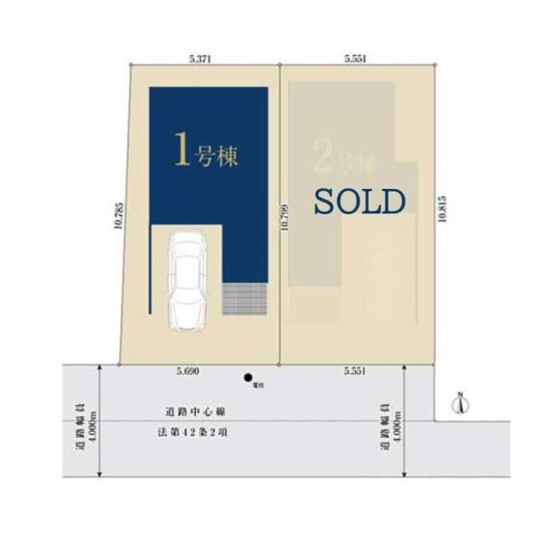 川崎市中原区中丸子の新築一戸建
