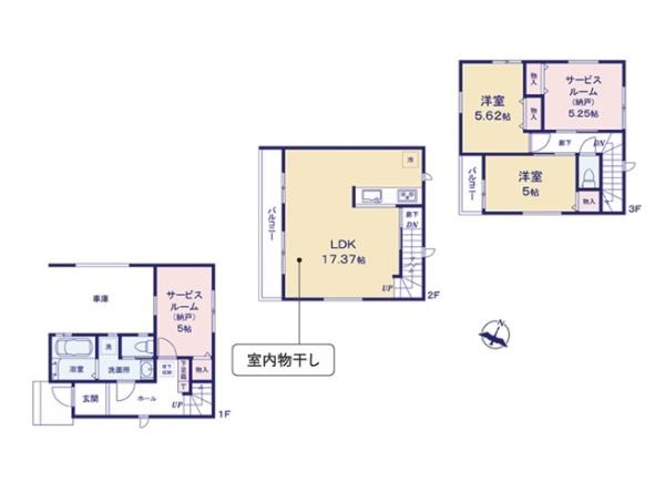 大和市上草柳７丁目の新築一戸建