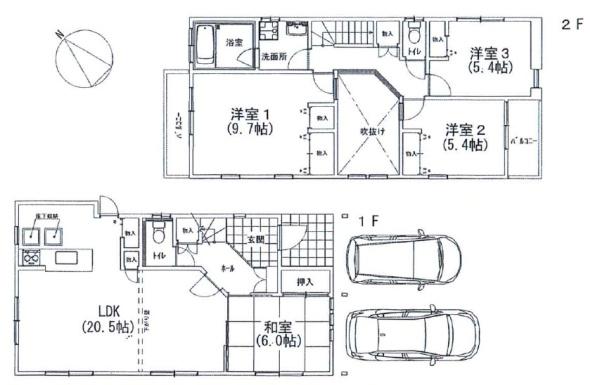 横浜市中区竹之丸の中古一戸建