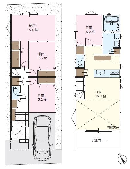 横浜市港北区高田東１丁目の新築一戸建